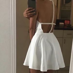 High Neck Skater Dress